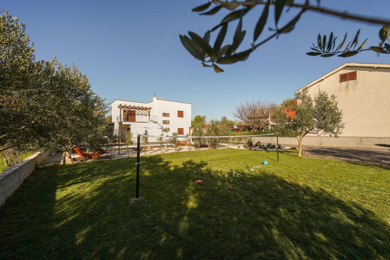 Villa Suncica With Heated Pool, Jacuzzi And Bikes Near Zadar Sukošan Exteriör bild