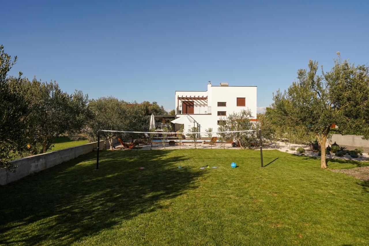 Villa Suncica With Heated Pool, Jacuzzi And Bikes Near Zadar Sukošan Exteriör bild