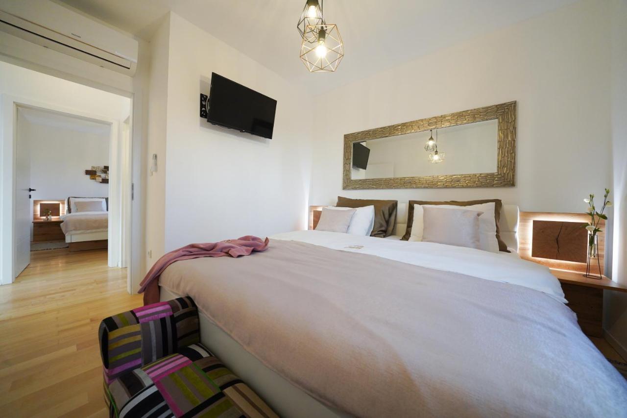 Villa Suncica With Heated Pool, Jacuzzi And Bikes Near Zadar Sukošan Exteriör bild